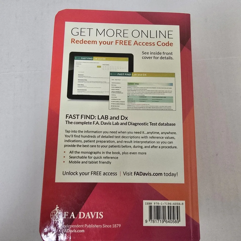 Davis's Comprehensive Manual of Laboratory and Diagnostic Tests with Nursing...